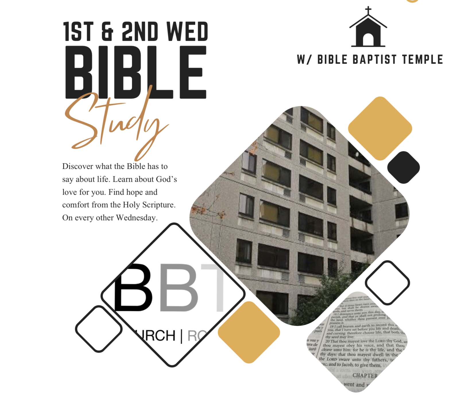 Wednesday Bible Study at Pinnacle Apartments